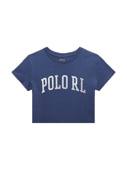 Kinder-T-Shirt Blau