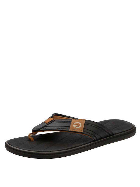 Cartago Herren-Flip-Flops Schwarz