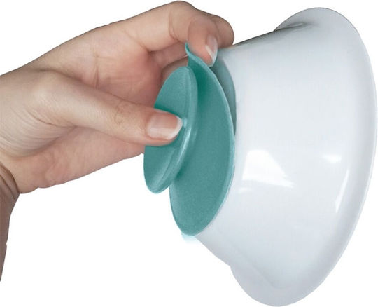 Thermobaby Rutschfester Sockel für Platte Hellblau aus Silikon für 3+ Monate