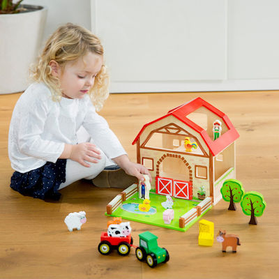 New Classic Toys Miniatur-Spielzeug Farm für 3+ Jahre