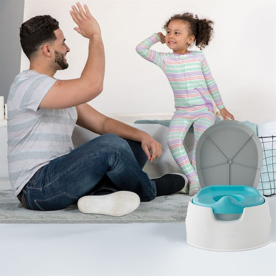Summer Infant Töpfchen Schüssel Step Up mit Deckel Blau