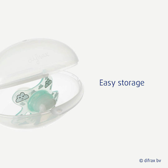 Difrax Egg Бебешки стерилизатор за Микровълнова за 1 Биберон Прозрачен