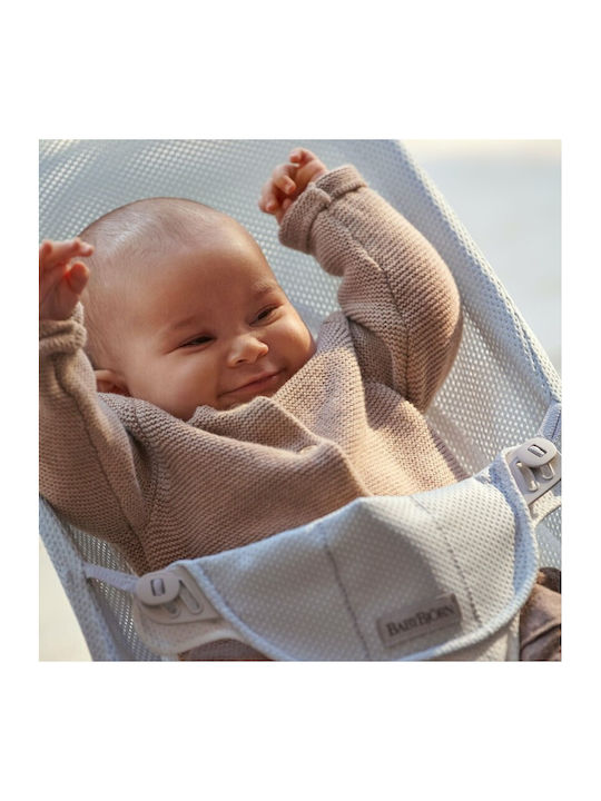 BabyBjorn Manual Baby Relax Balance Soft Mesh Light Grey for Child up to 13kg