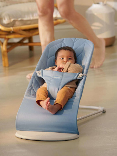 BabyBjorn Manual Baby Relax 2 in 1 Bliss Petals Blue for Child up to 13kg