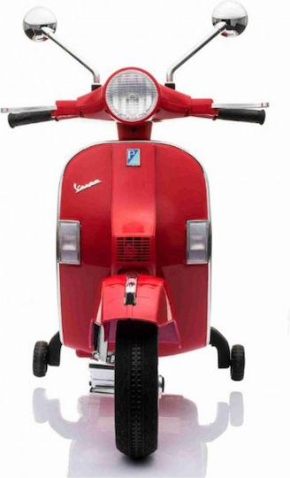 Παιδική Vespa Licensed Piaggio Vintage Ηλεκτροκίνητη 12 Volt Κόκκινη