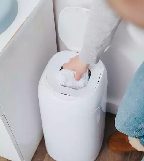 AngelCare Dress Up Diaper Disposal Bin White
