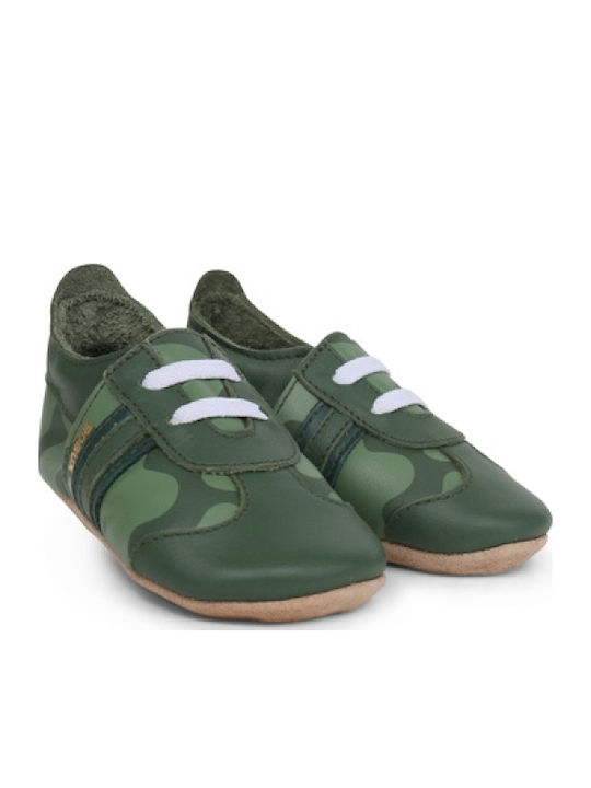 Bobux Βρεφικά Sneakers Αγκαλιάς Πράσινα Classic