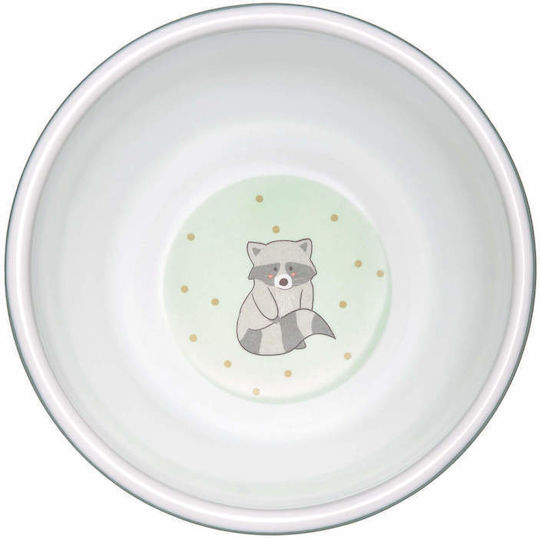 Laessig Kleinkinderbecher Racoon aus Melamin Grün 250ml für 36m+m+