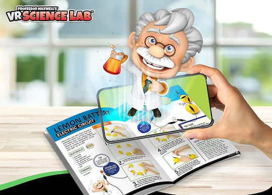 VR Science Lab STEM Εκπαιδευτικό Παιχνίδι Πειράματα για 8-12 Ετών