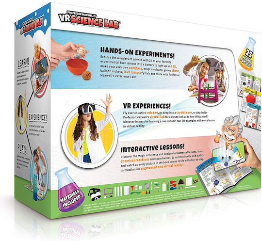 VR Science Lab STEM Εκπαιδευτικό Παιχνίδι Πειράματα για 8-12 Ετών