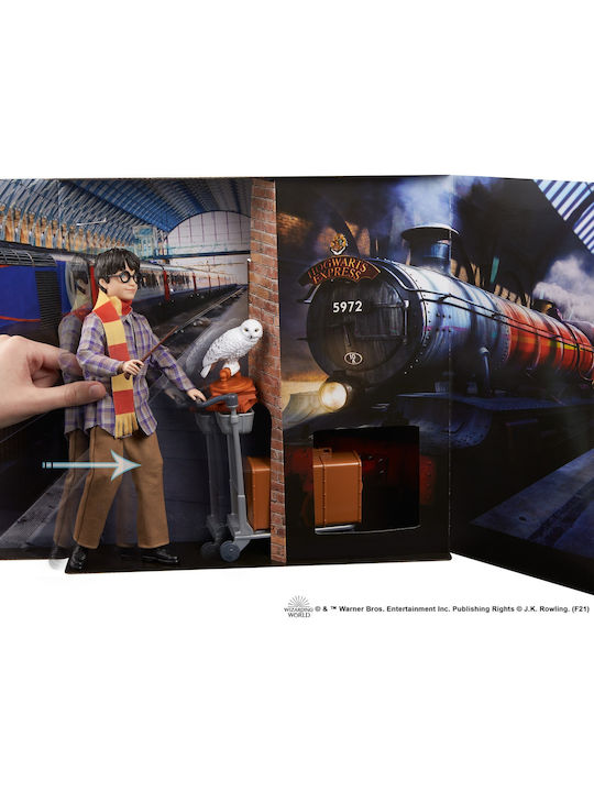 Великденска Свещ с Играчка Harry Potter Crossing To Platform 9 & 34 за Възраст 6+ Години Mattel