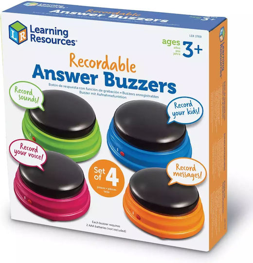 Learning Resources Answer Buzzers STEM Εκπαιδευτικό Παιχνίδι Γνώσεων για 3+ Ετών