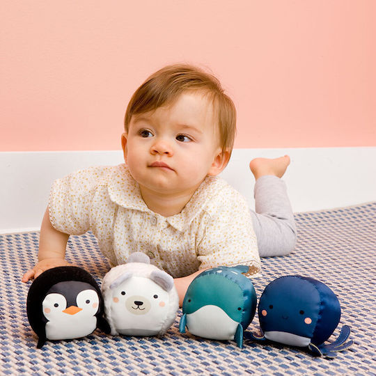 Baby to Love Ball Dooball made of Fabric for 0++ Months Crocodile