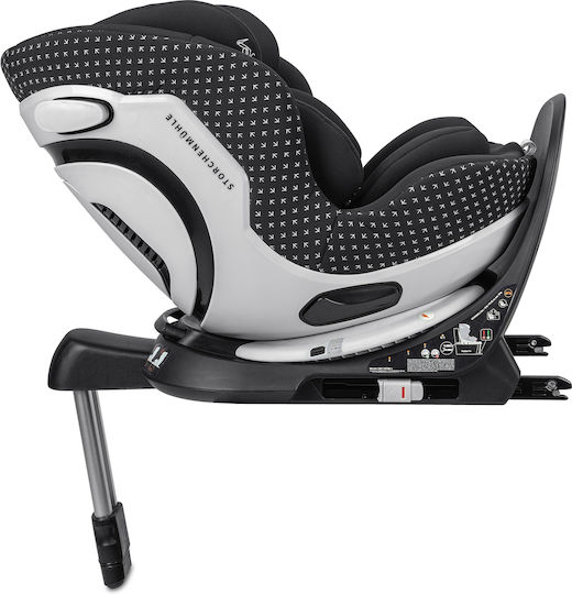 Storchenmuhle Niki Start Детско Столче за Кола i-Размер с Isofix Черно оникс