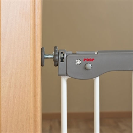Reer Foldable Security Door Metal in White Colour 73cm