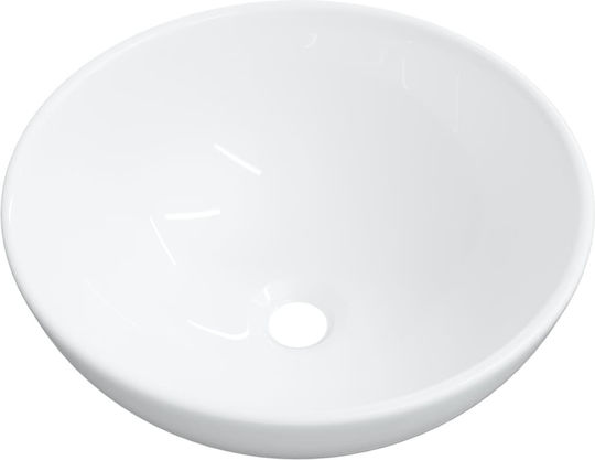 vidaXL Επικαθήμενος Νιπτήρας Κεραμικός 28x28x10cm Λευκός vidaXL Επικαθήμενος Νιπτήρας Κεραμικός 28x28x10cm Λευκός