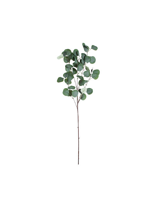 GloboStar Artificial Decorative Branch Eucalyptus Artificial Garden Green 1pcs