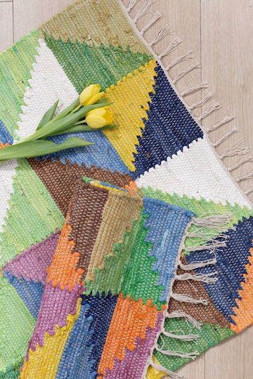 InTheBox Trigonal Summer Cotton with Fringes Multicolour