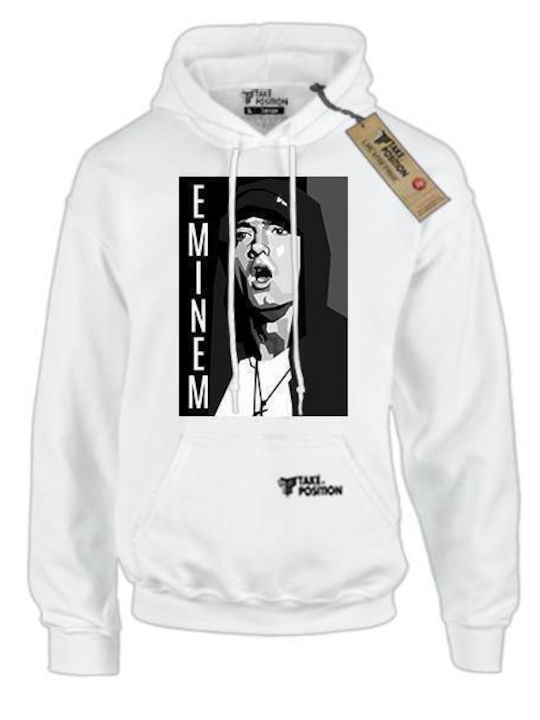 Takeposition H-cool Φούτερ με Κουκούλα Eminem Μαύρο