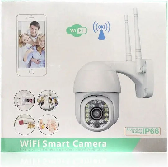 Factory JT-8175QP IP Surveillance Camera Wi-Fi Full HD 1080p Waterproof with Two-Way Communication and Lens 3.6mm