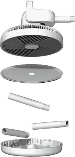 Cecotec EnergySilence 2600 Sunflower Modular Fan 22W Fan Diameter 13cm With Remote Control White