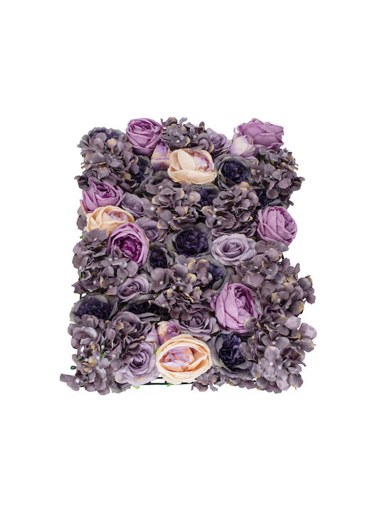 GloboStar Изкуствена панелна листва 40x60см Garden