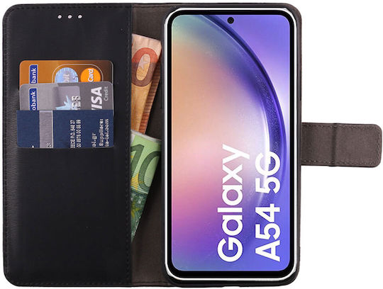 Volte-Tel Allure Magnet Book Synthetic Leather Black (Galaxy A54)