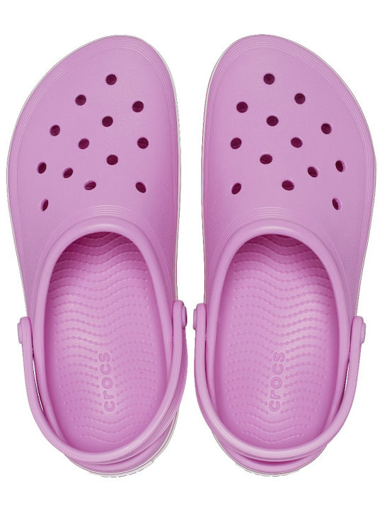 Crocs Taffy Γυναικεία Σαμπό Ροζ