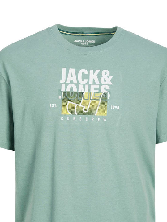 Jack & Jones Мъжко Тениска с Къс Ръкав Trellis Green