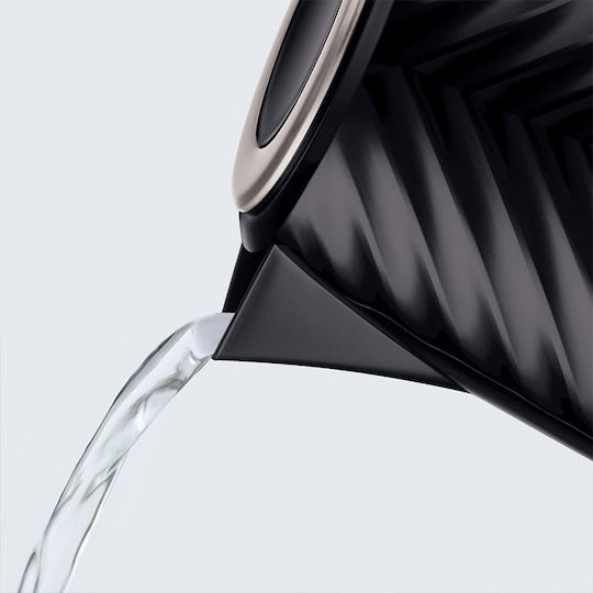 Russell Hobbs Groove Βραστήρας 1.7lt 2400W Μαύρος