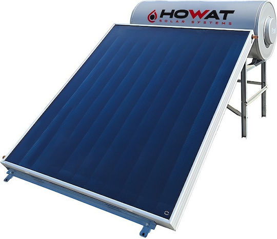 Howat Încălzitor solar de apă 160 litri Sticlă Dublă acțiune cu colector de 2.50 metri pătrați