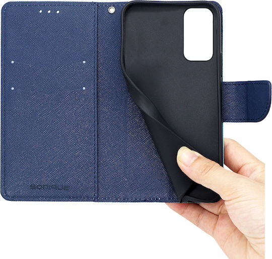 Sonique Trend Book Synthetic Leather / Silicone Red (Galaxy M23)