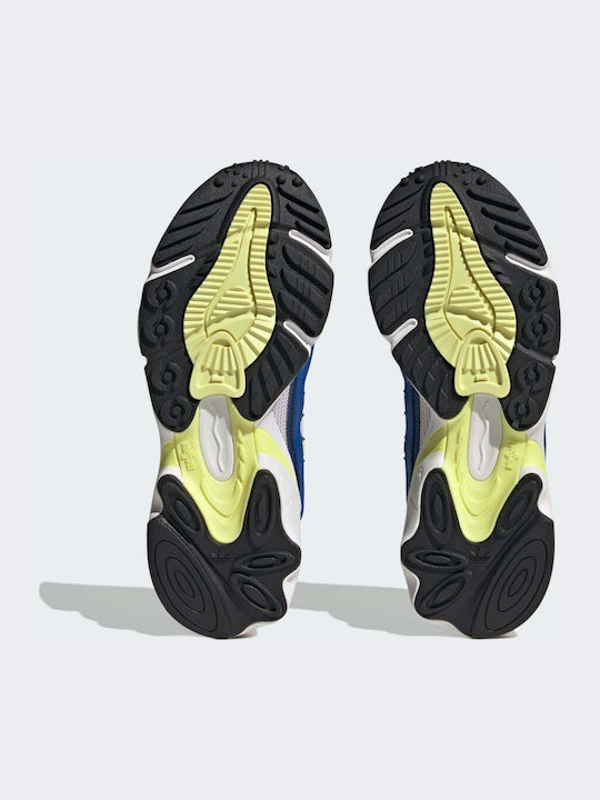 Ozweego Чънки Маратонки Cloud White / Pulse Yellow / Royal Blue