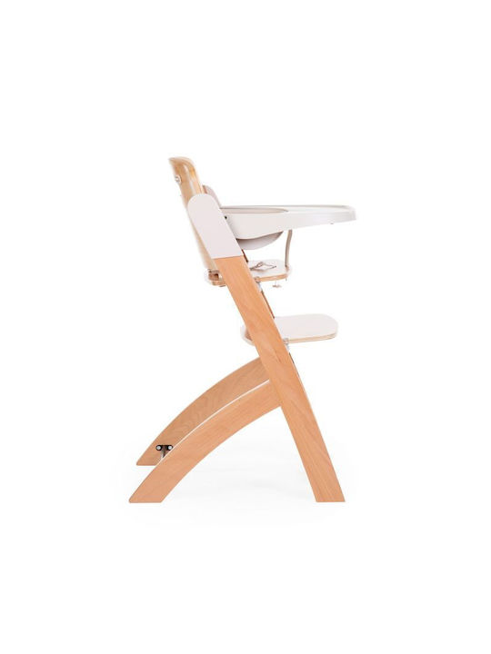 Childhome Evosit Καρεκλάκι Φαγητού με Ρυθμιζόμενο Ύψος Natural Beige