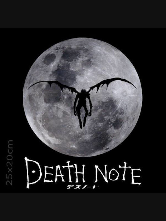 Takeposition Γυναικεία Μπλούζα Death Note Moon σε Μαύρο χρώμα