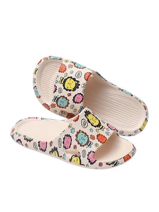 Kids' Slides Beige