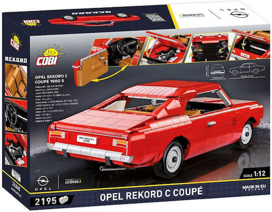 Cobi Cobi Opel Rekord C Coupe Bauklötze für 11+ Jahre 2195 Stück