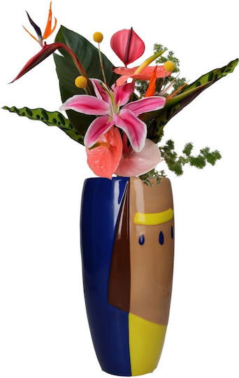 ArteLibre Decorative Vase Multicolour 11.5x11.5x23.4cm