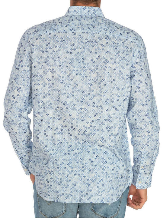 Guess Collins Hemd Hellblau
