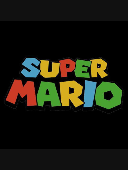 Takeposition Φούτερ Super Mario σε Μαύρο χρώμα