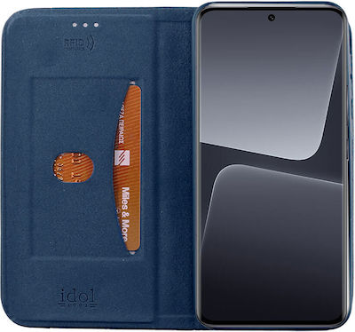 Idol 1991 Anti-rfid Carte Piele artificială Albastru (Xiaomi 13 Pro) 8334047