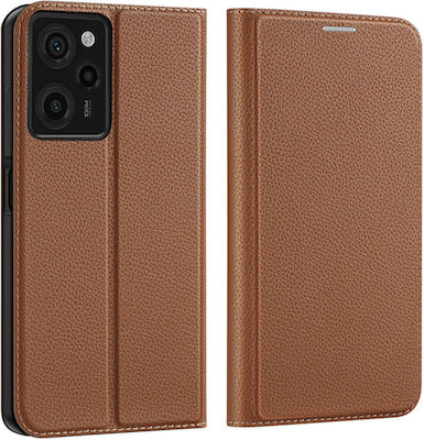 Dux Ducis Skin X2 Synthetic Leather Book Brown (Redmi Note 12 Pro / Poco X5 Pro)