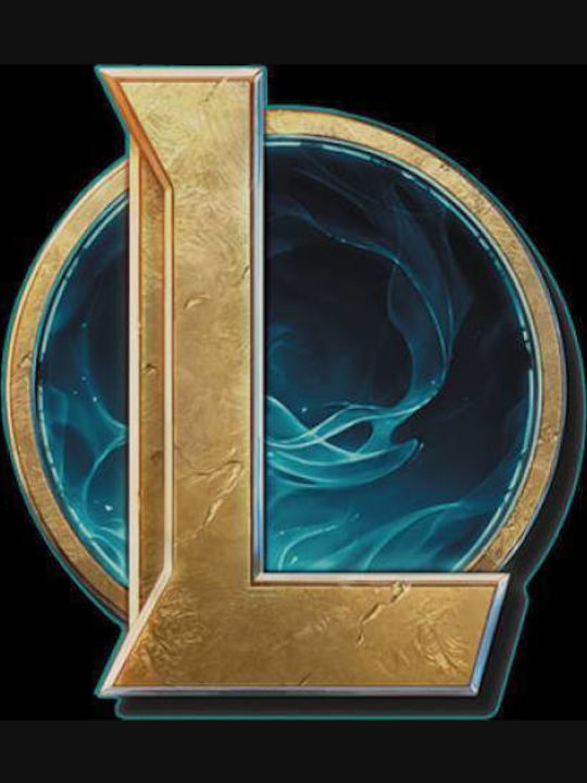 Takeposition Φούτερ με Κουκούλα League Of Legends Μαύρο
