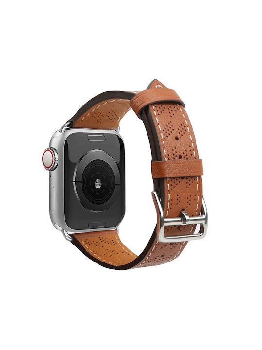 Hurtel Strap Leather Strap Leather Brown (Apple Watch 44/45/46mm/Ultra 49mm)