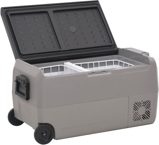 vidaXL Tragbares Kühlschrank 36lt Schwarzes
