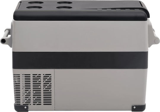 vidaXL Φορητό Ψυγείο 35lt Μαύρο