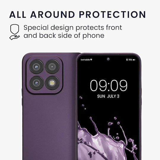 KWmobile Back Cover Σιλικόνης 1.3mm Μωβ (Honor X8a)