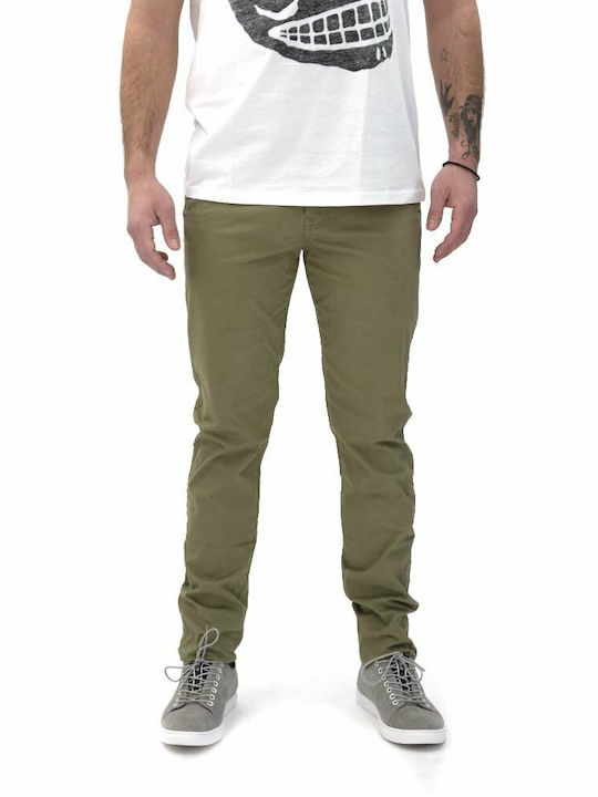 PANTALONI CHINO PENTRU BĂRBAȚI BAKER'S DOZEN CHINO BAKER'S DOZEN KAKI (W16-M-PA-600)