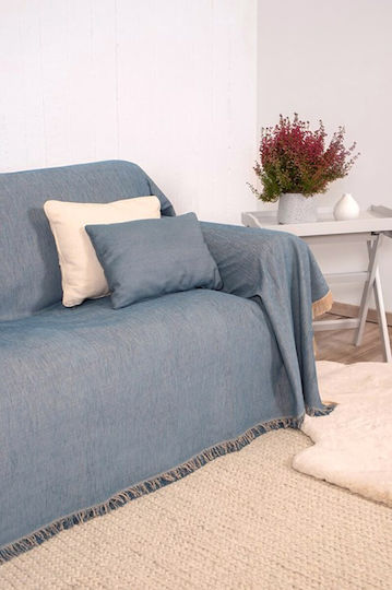 Naf Naf 358-154 Τετραθέσιου Καναπέ Π180xΜ350cm Denim Naf Naf 358-154 Τετραθέσιου Καναπέ Π180xΜ350cm Denim