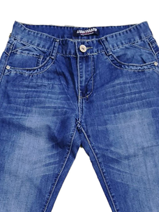 LEGENDARIO PANTALONI JEAN ALBASTRU 2476